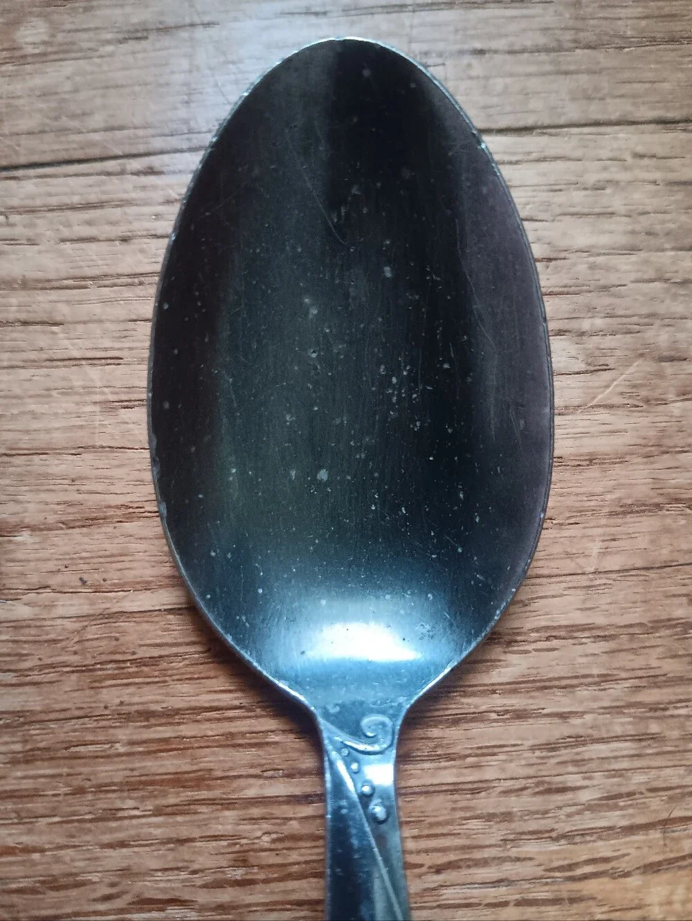 Set of 3 Vintage Stainless Steel Serving Spoons by Present Japan